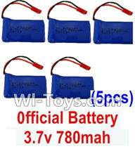 Wltoys V686 V686G V686K parts-12 Unofficial 3.7v 780mah 20c Battery(5pcs) For Wltoys V686 V686G Quadcopter parts,V686 Drone Spare parts